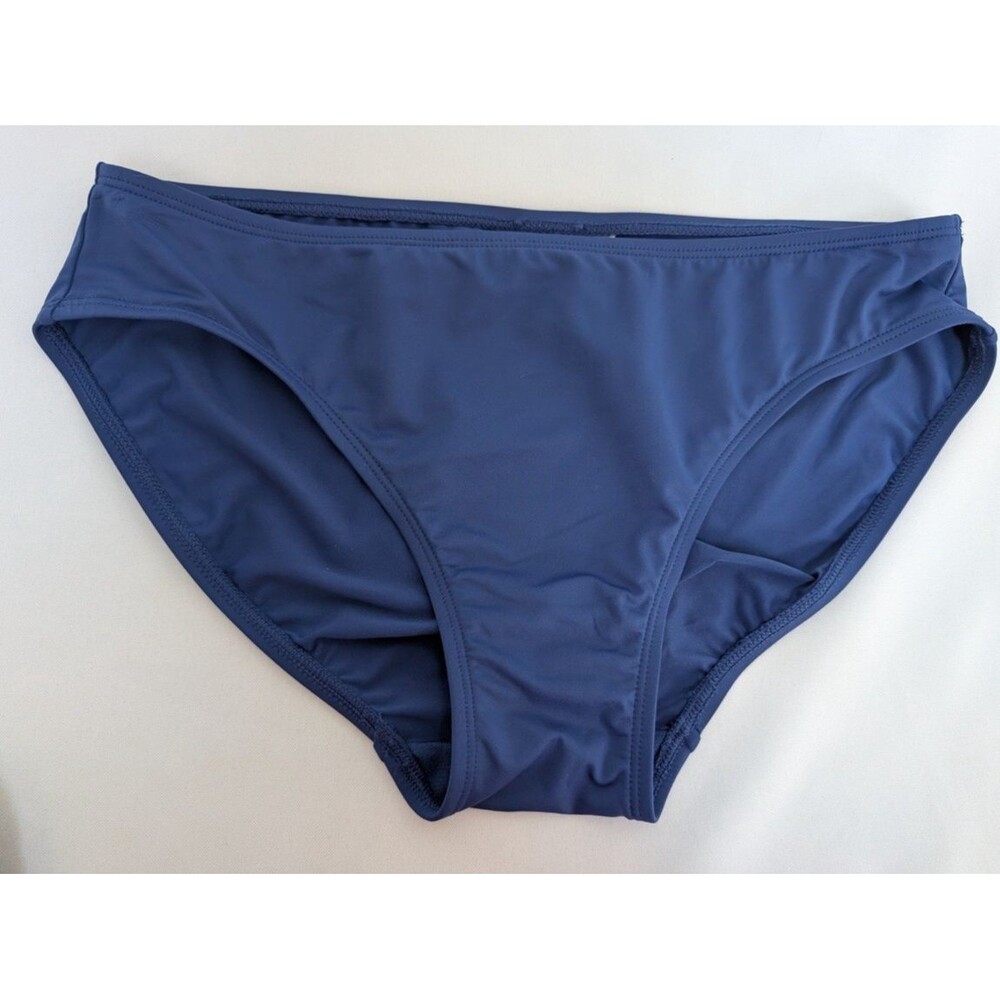 Lauren Ralph Lauren Bikini Swim Bottom Women’s Swimwear Navy Blue Sz M No Tag